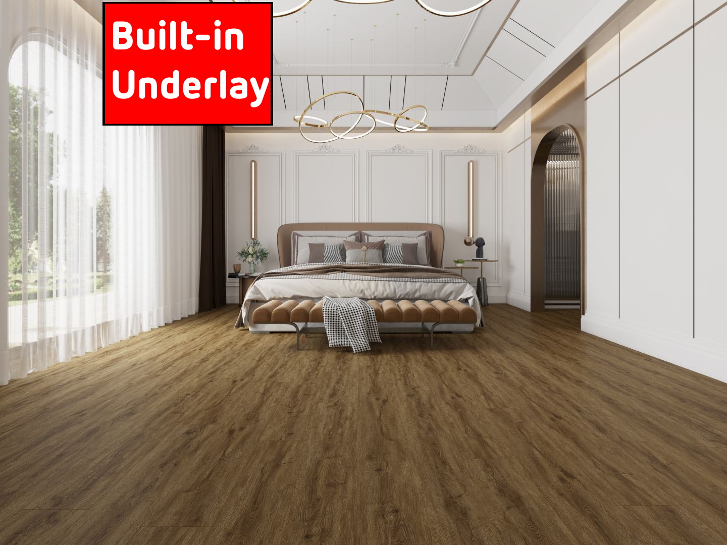 Natural 40 Wood LVT - Columbus Oak