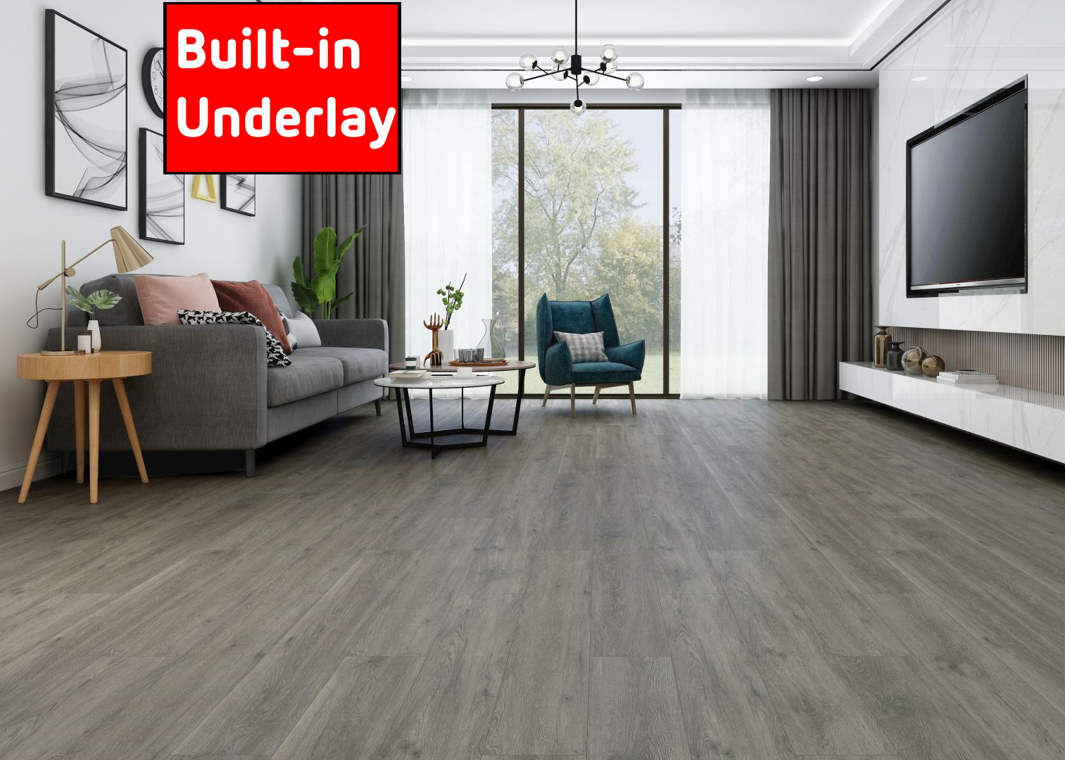 Natural 40 Wood LVT - Louisiana Oak