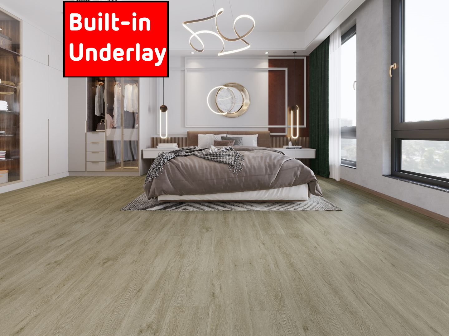 Natural 40 Wood LVT - Michigan Oak