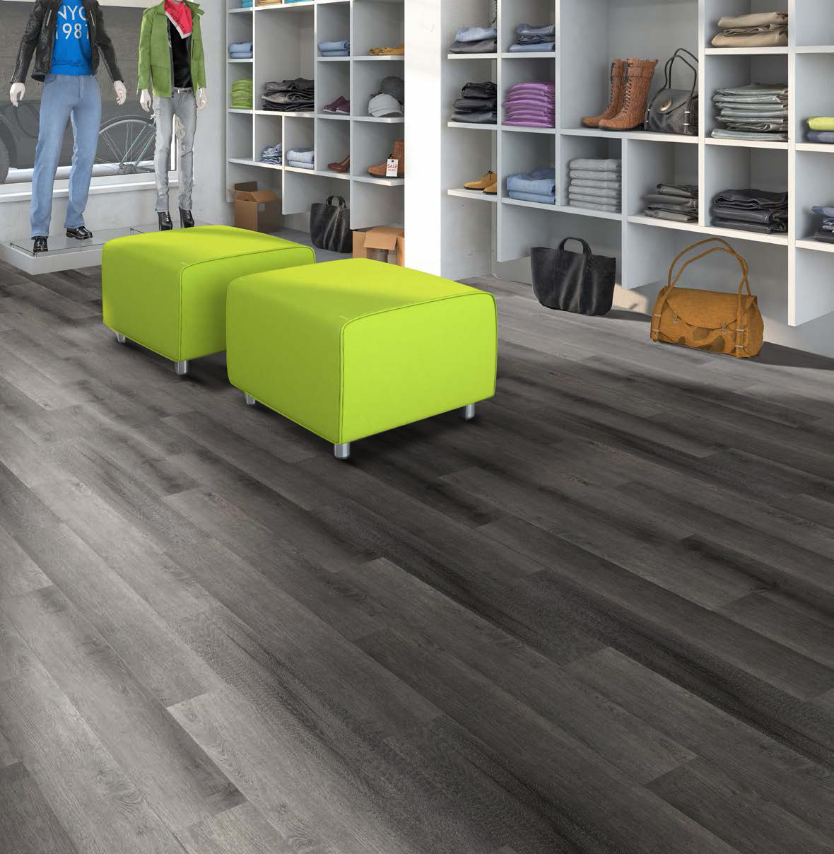 Natural 40 Wood LVT - New Orleans Oak