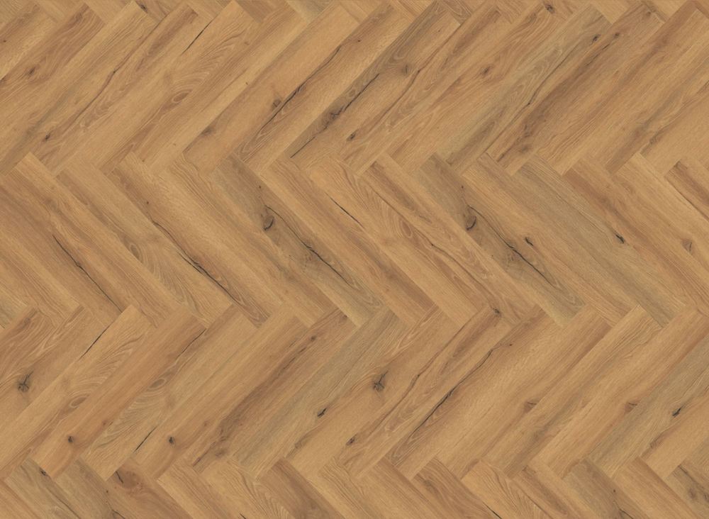 Ranch Oak Herringbone Wood LVT