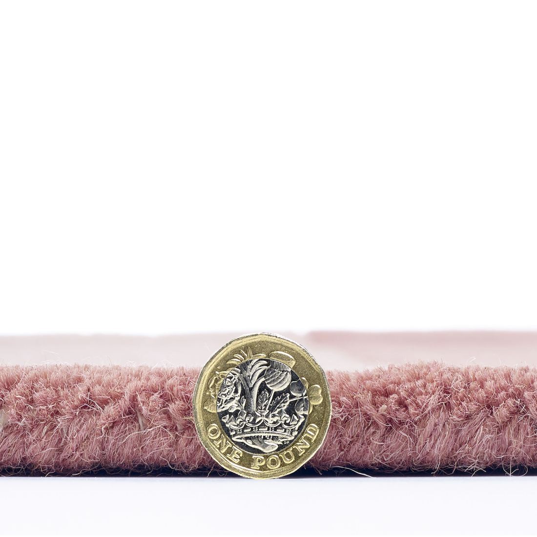 Hex Border Geometric Wool Rug - Pink Hex Border Geometric Wool Rug - Pink