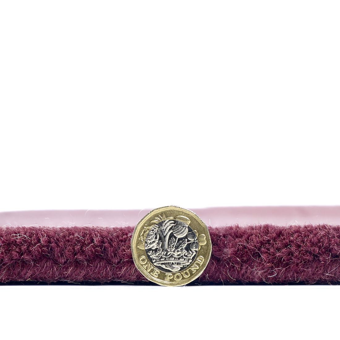 Hex Border Geometric Wool Rug - Purple Hex Border Geometric Wool Rug - Purple