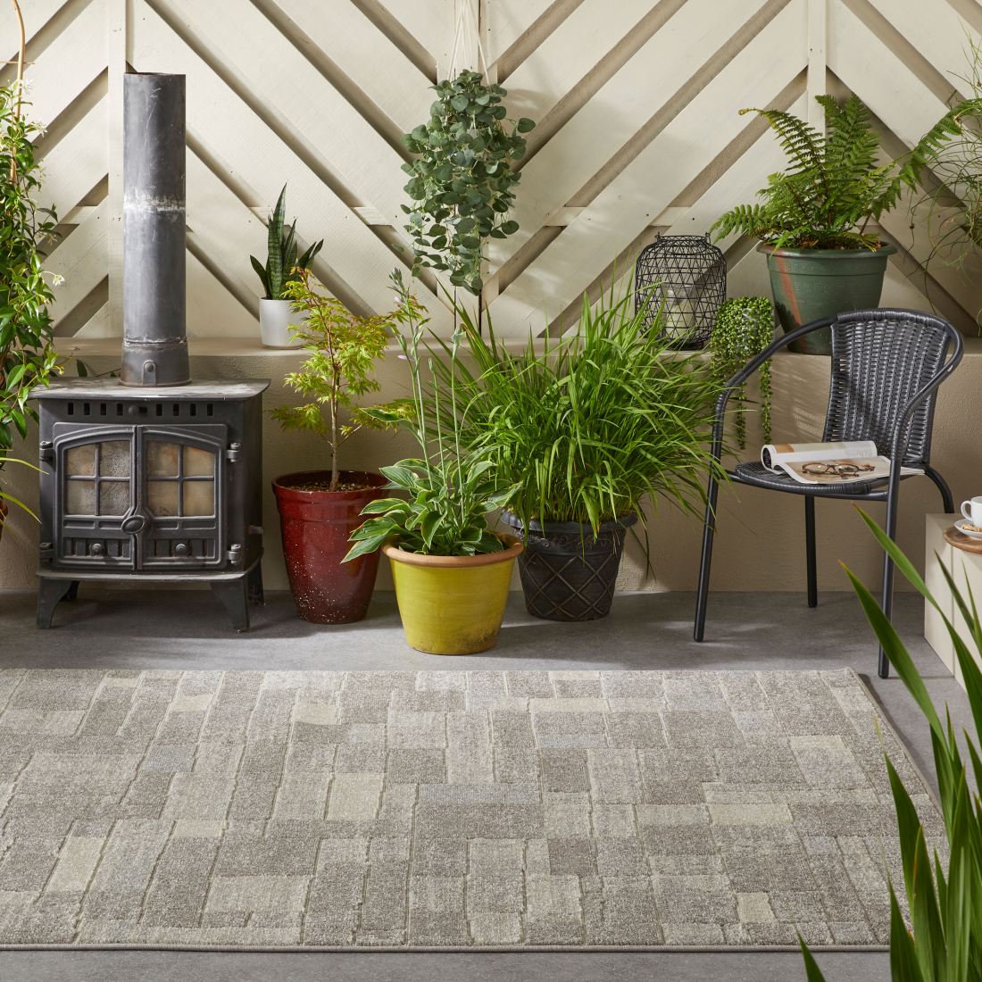 Monaco Geometric Modern Rug - Block Monaco Geometric Modern Rug - Block