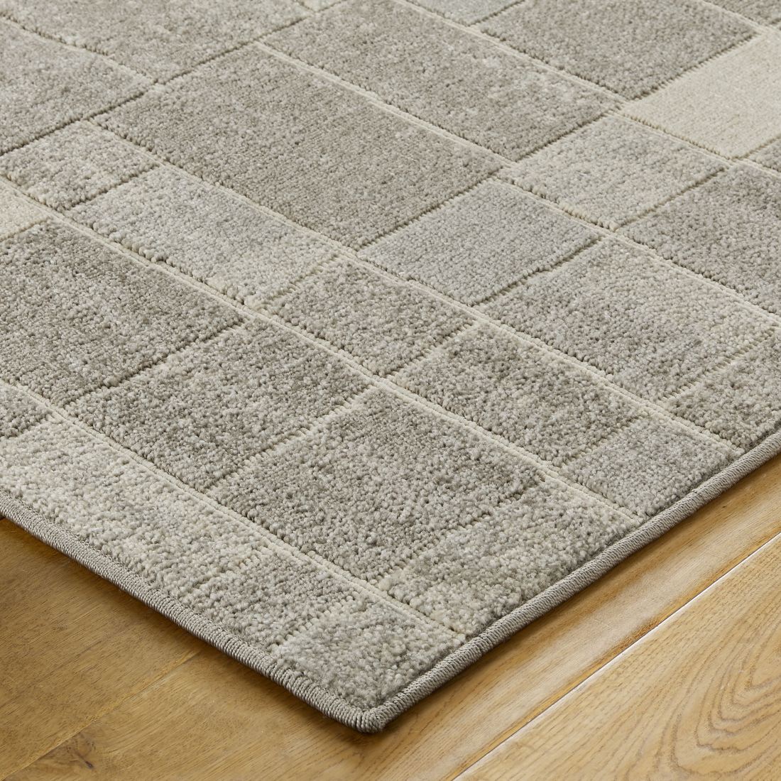 Monaco In/Outdoor Geometric Modern Rug - Block