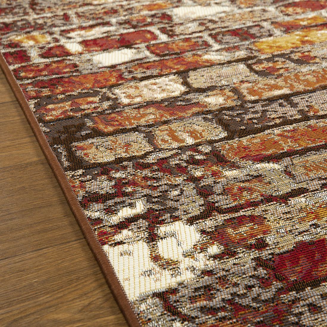 Terra Nova In/Outdoor Modern Rug - Brick Terra Nova In/Outdoor Modern Rug - Brick