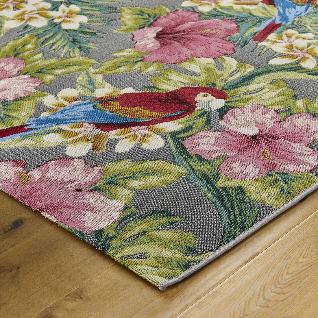 Tropicana In/Outdoor Floral Exotic Rug - 2E