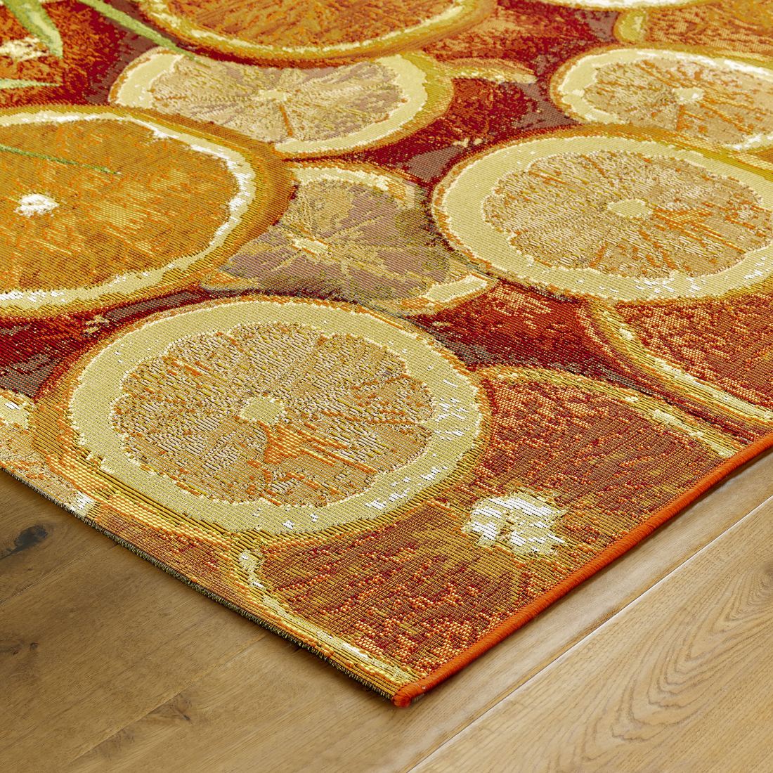 Tropicana In/Outdoor Orange Rug - 24X
