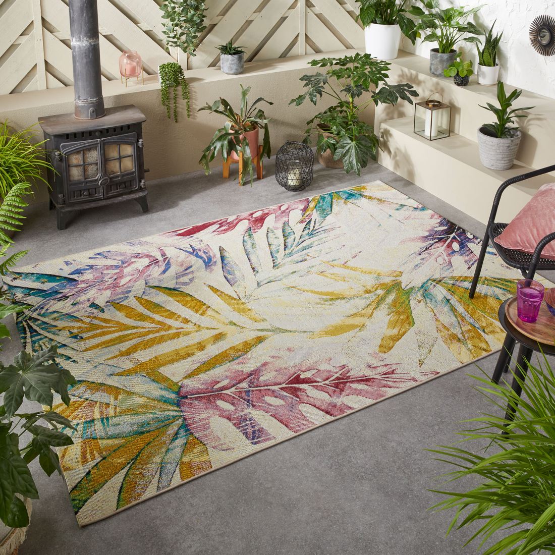 Tropicana Floral Exotic Rug - 51X Tropicana Floral Exotic Rug - 51X
