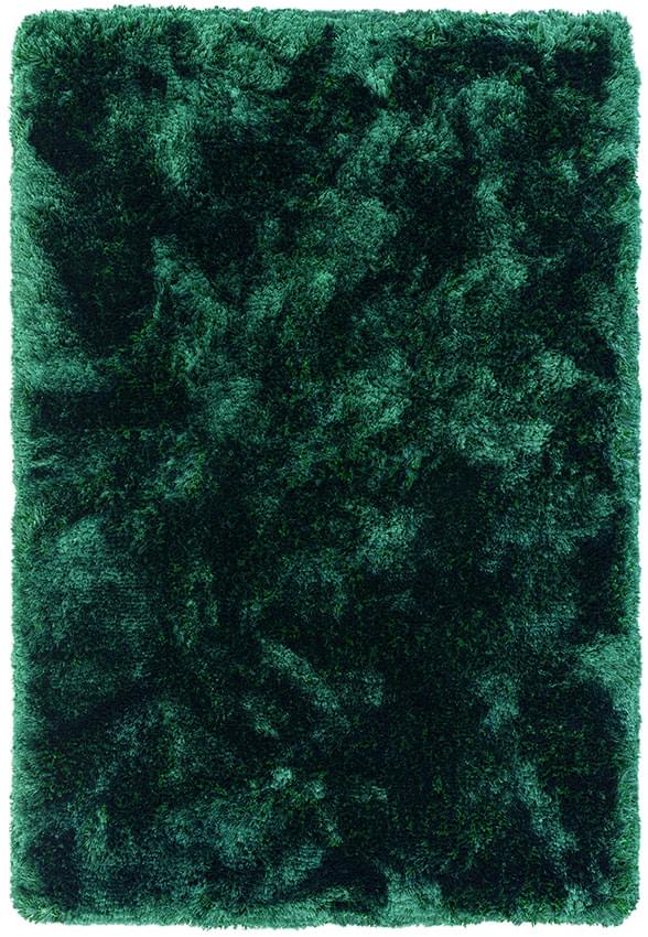 Plush Ultimate Shaggy Silk Rug - Emerald