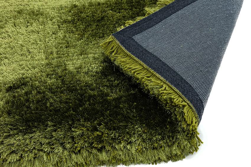 Plush Ultimate Shaggy Silk Rug - Green