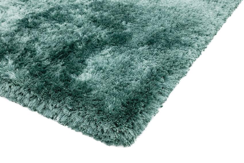 Plush Ultimate Shaggy Silk Rug - Ocean