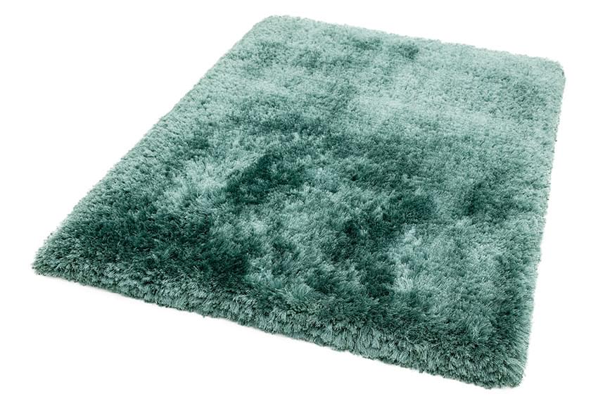 Plush Ultimate Shaggy Silk Rug - Ocean