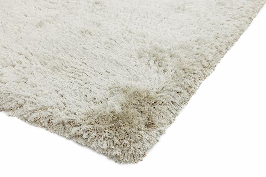 Plush Ultimate Shaggy Silk Rug - Pearl