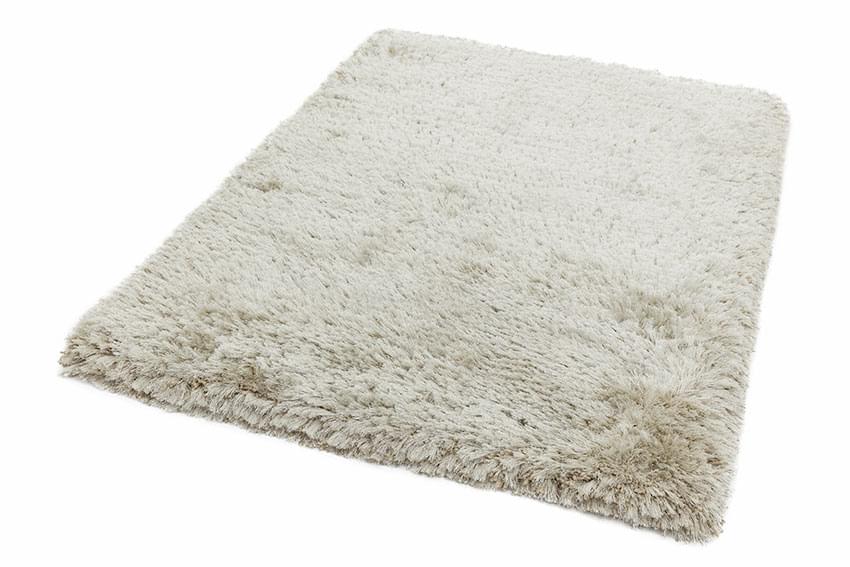 Plush Ultimate Shaggy Silk Rug - Pearl