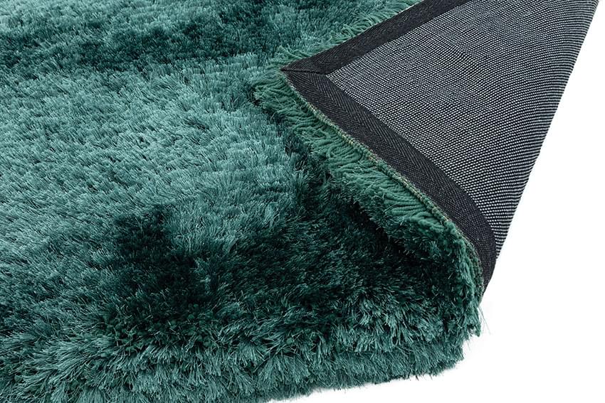 Plush Ultimate Shaggy Silk Rug - Petrol