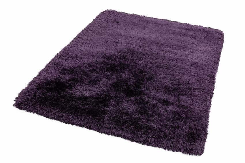 Plush Ultimate Shaggy Silk Rug - Purple