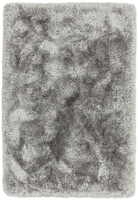 Plush Ultimate Shaggy Silk Rug - Silver Plush Ultimate Shaggy Silk Rug - Silver