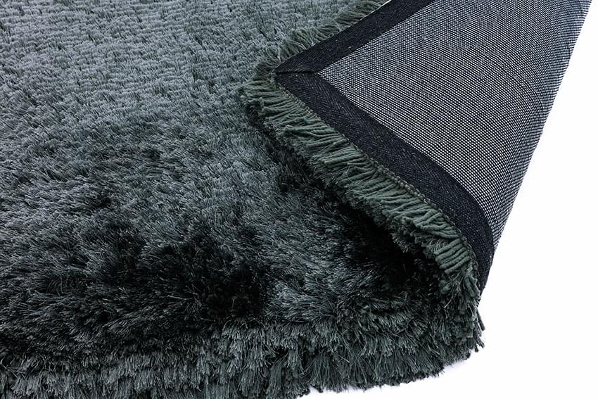 Plush Ultimate Shaggy Silk Rug - Slate