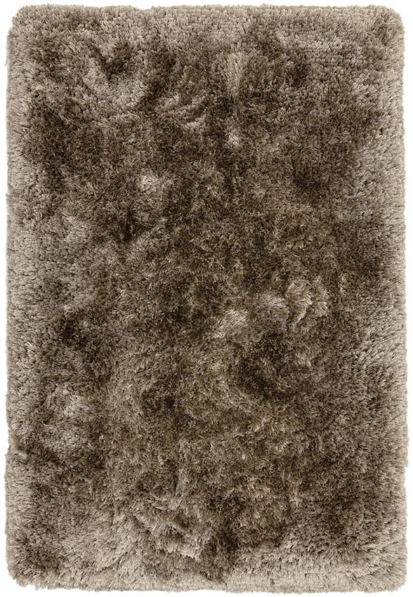 Plush Ultimate Shaggy Silk Rug - Taupe