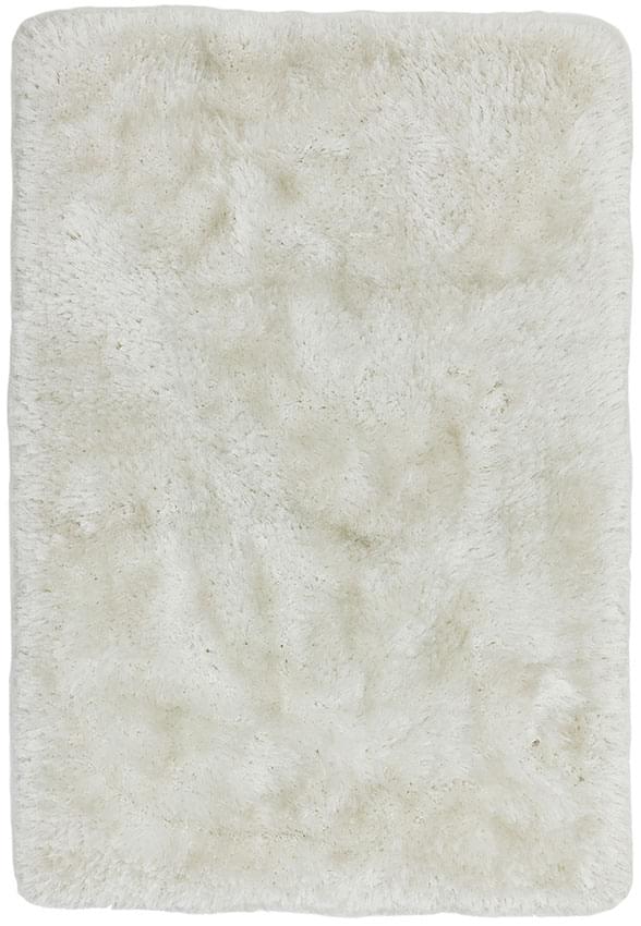 Plush Ultimate Shaggy Silk Rug - White Plush Ultimate Shaggy Silk Rug - White