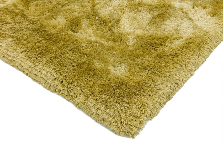 Plush Ultimate Shaggy Silk Rug - Yellow