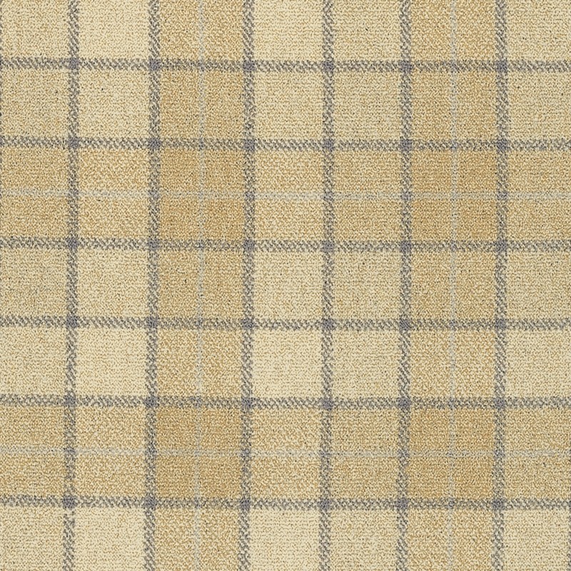 Abbotsford Tartan Carpet - Ivory Kilgour