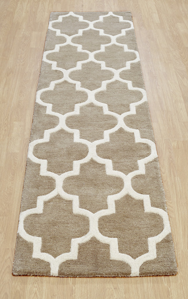 Arabesque Trellis Runner - Beige Arabesque Trellis Runner - Beige