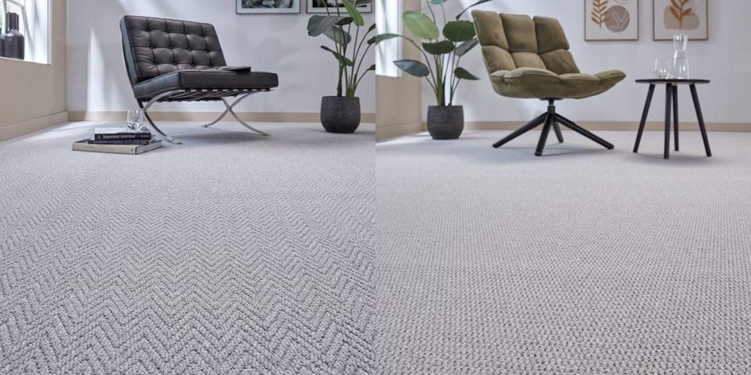 Celina Style Co-ord Herringbone and Berber Carpet