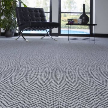 Chilli Herringbone Carpet