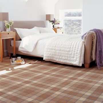 Abbotsford Axmister Tartan Patterned Carpet