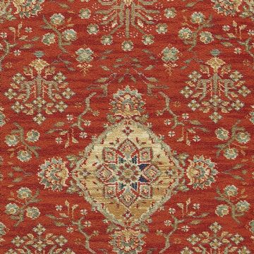 Renaissance Axmister Patterned Carpet-Amber Kashan-4m