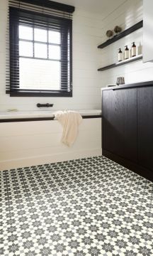 Retro Patterned Sheet Vinyl