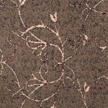 Sovereign Wilton Pattern Carpet-Botanic Beige-4m