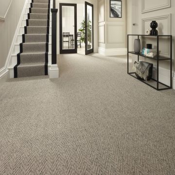 Country Herringbone Loop Carpet