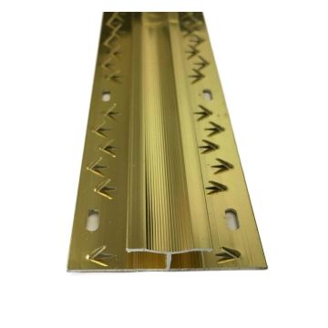 Double Edge Door Bar for Carpets Brass Single Door 0.9m