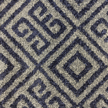 Firenze Mosaic Wilton Pattern Carpet-Mosaic Midnight Blue-4m