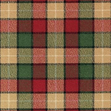 Abbotsford Axmister Tartan Patterned Carpet-Rust Kilgour-4m