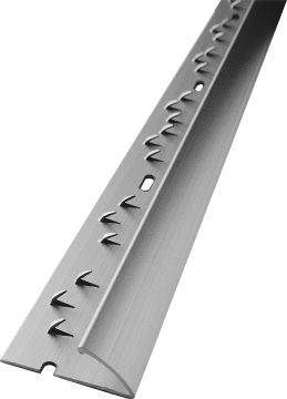 Single Edge Door Bar Chrome 0.9m
