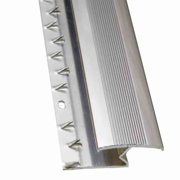 ZigZag Single Edge Door Bar Chrome 0.9m
